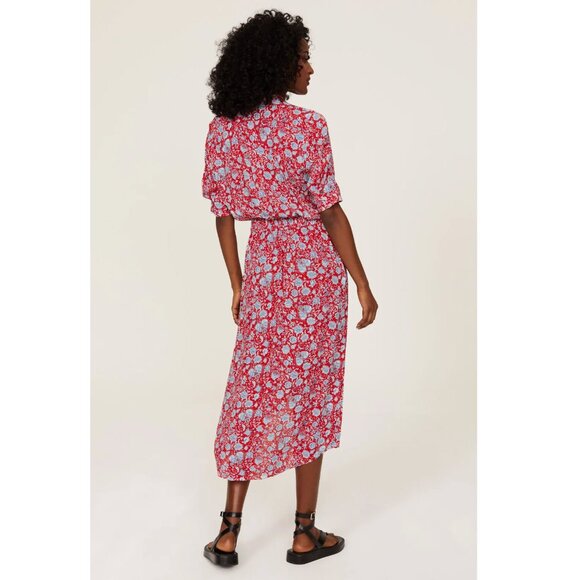 Zadig & Voltaire Rima Flowers Field Midi Dress - Picture 3 of 9